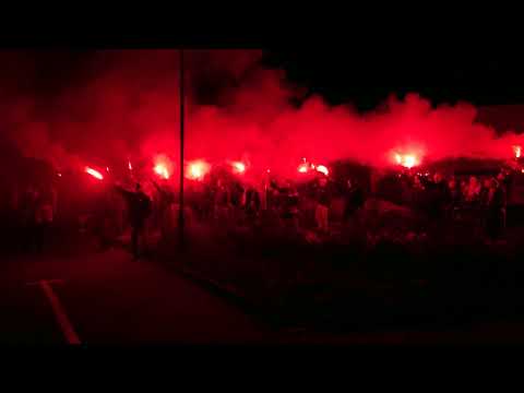 Powrót po meczu Drutex-Bytovia Bytów - Chojniczanka Chojnice (0:3 | 12.11.2017)