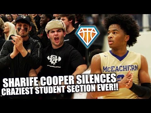 SHARIFE COOPER SILENCES BIGGEST STUDENT SECTION EVER!! | CRAZY Playoff Atmosphere Needs OVERTIME