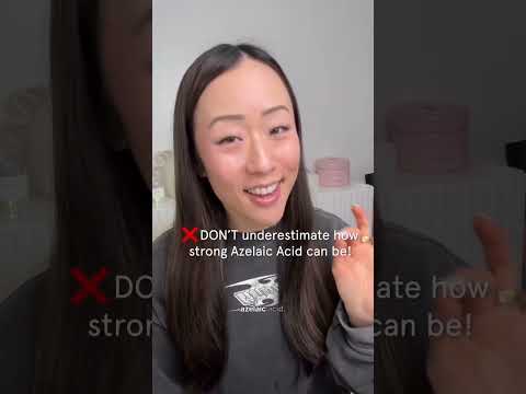 Azelaic Acid: do's ✅ and don'ts ❌ #shorts #skincare #skincareroutine #koreanskincare