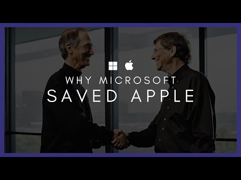 Why Microsoft Saved Apple from Bankruptcy. EXPLAINED..