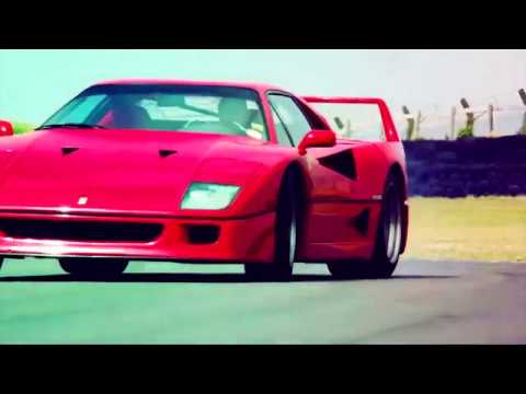 DJ Space'C - Fox On The Run (1993) [Ferrari F40 Music Video]