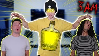 *GONE WRONG* DRINKING MIND CONTROLLING POTION AT 3 AM!! (I CONTROL MY FRIENDS MINDS!)