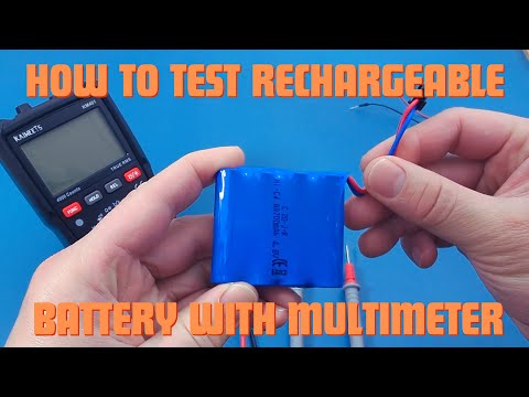How To Test A Rechargeable Battery With A Multimeter