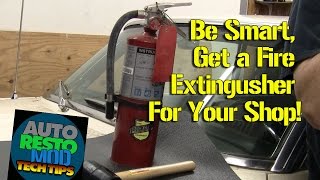 Get a Fire Extinguisher For Your Shop