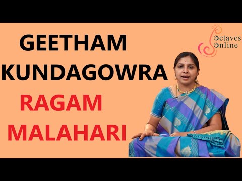 Geetham : KundaGowra - Ragam : Malahari