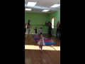 Ella's first dance class