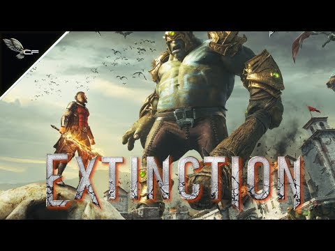 Extinction Gameplay ps4 German Part 1 - Das Gemetzel geht Los - Let's Play Extinction Deutsch ps4