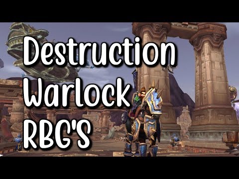 The Enemy Rage Quit! - WoW BFA 8.1 Destruction Warlock RBG'S ft. Andy