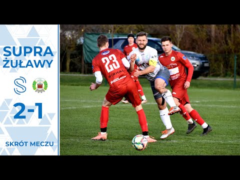 Supra Kwidzyn - LKS Żuławy - Skrót spotkania 16 kolejki