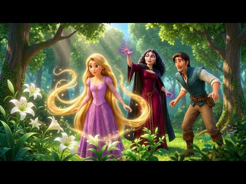 Tangled : Rapunzel, Flynn Rider & Mother Gothel Save Maximus from the Enchanted Vines 🌿✨🐴