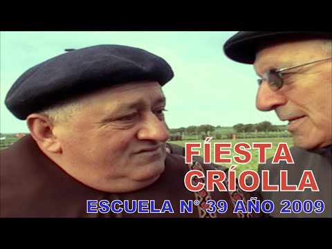 CRÍOLLAS ESCUELA N° 39 DE RINCÓN DE ARÍAS SAN JOSÉ