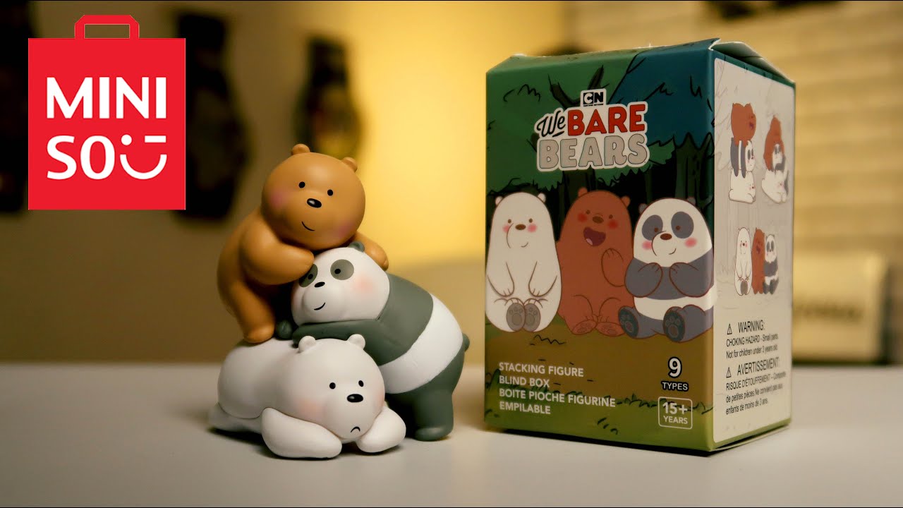 MINISO Blind Boxes Collectibles | We Bare Bears | PART 1