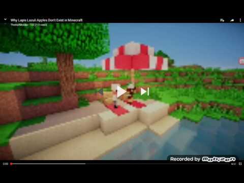 Why lapis apples don't exist in Minecraft