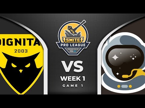 Smite Pro League: Spacestation Gaming vs. Team Dignitas (Game 1)