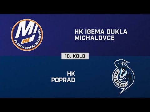 18. kolo: HK Dukla Ingema Michalovce – HK Poprad 2:3 (HIGHLIGHTY)