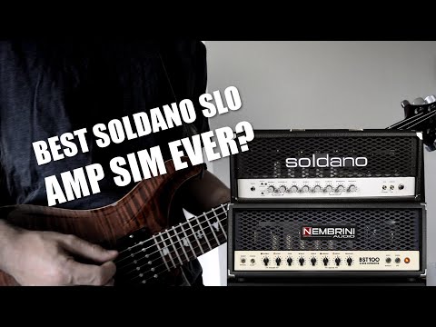 Best Soldano SLO 100 Plugin Amp Sim Ever? Nembrini BST100 Super Overdrive