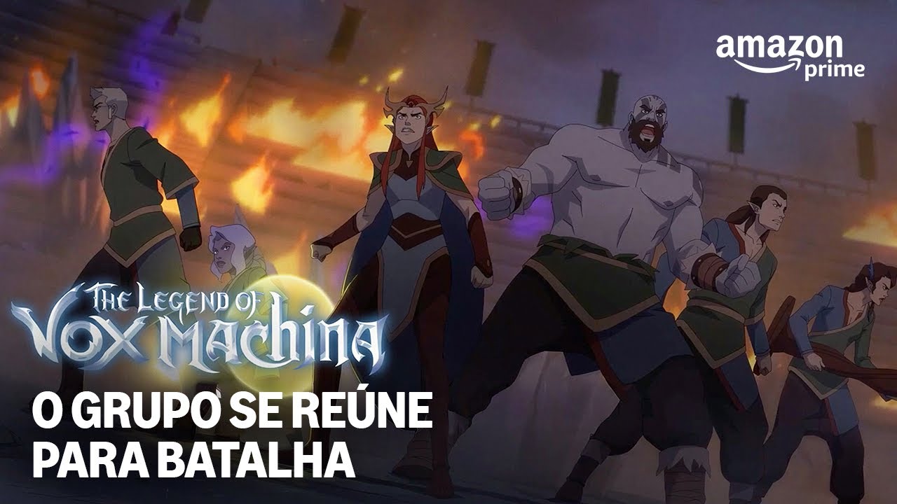 Vox Machina enfrenta uma emboscada de cultistas | The Legend of Vox Machina | Prime Video