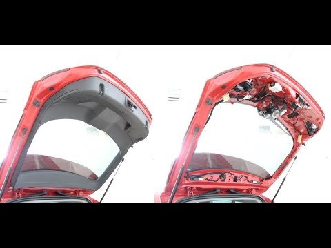 How to Remove the Tailgate panel Seat Leon 2014