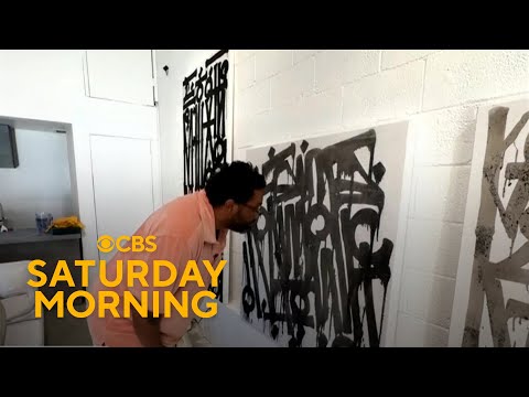 Street artist helps family who lost everything in L.A. wildfire