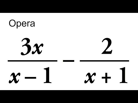 CÓMO RESTAR DOS FRACCIONES ALGEBRAICAS CON DISTINTO DENOMINADOR. Álgebra Básica