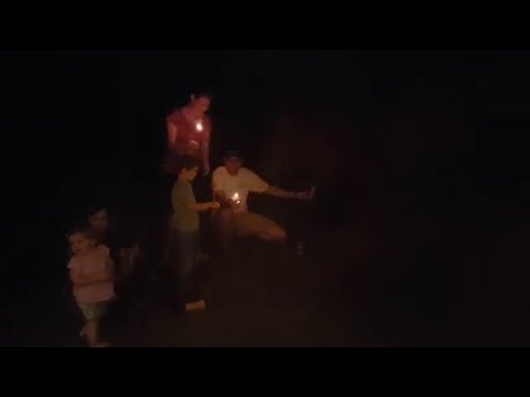 Gender Reveal with Fireworks