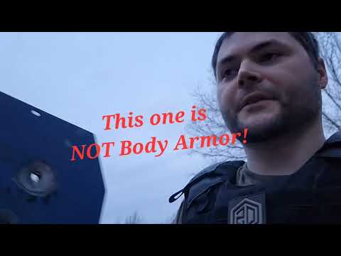 Can Stacked Level IIIA Body Armor Plates Stop 223 At 100 Yards ? Part 1