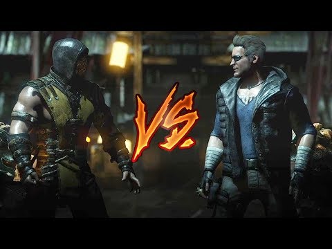 Mortal Kombat X - Scorpion Vs. Johnny Cage (VERY HARD)