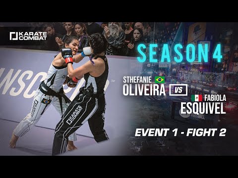 Karate Combat Season 4 - Event 1: Sthefanie Oliveira vs Fabiola Esquivel