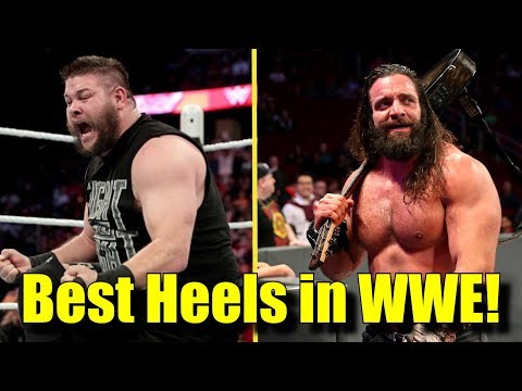 10 GREATEST Heels in the WWE RIGHT NOW! (2018)