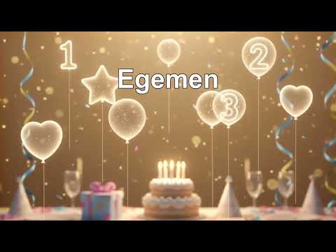 İyi ki Doğdun Egemen! 🎂 | İsme Özel Doğum Günü Şarkısı