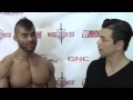 Mike Mayamoto is interviewing Bodybuilder Taichi Shimizu (from japan) .