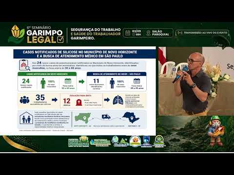 TRECHO DO 6º SEMINÁRIO GARIMPO LEGAL - NOVO HORIZONTE / BA