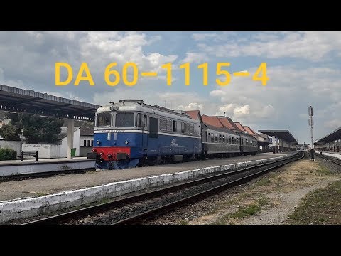 DA 60-1115-4 (Depoul Cluj Napoca) cu/with R 3078 Oradea - Cluj Napoca
