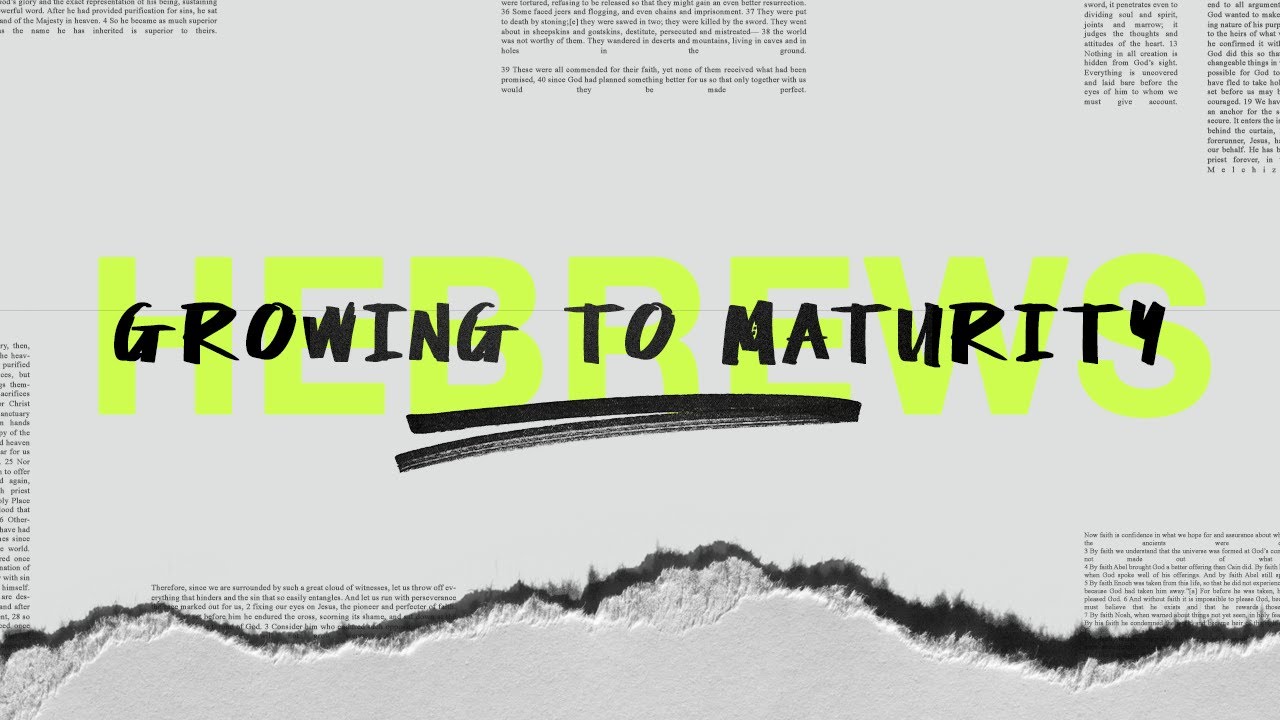 Growing to Maturity