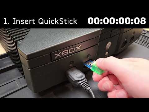 Original Xbox Easy Rocky5 Softmodding With QuickStick