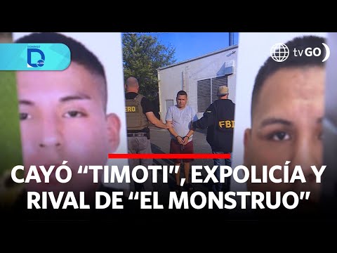 “Timoti,” former police officer and rival “The Monster,” has been arrested. | Domingo al Día | Peru