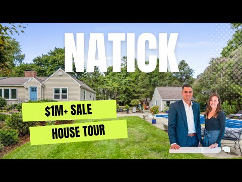 Selling A $1M+ House in Natick, MA | 9 Fisher St House Tour