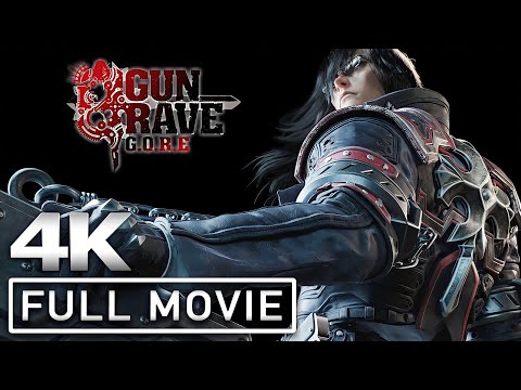 GUNGRAVE GORE All Cutscenes (Full Game Movie) 4K UHD