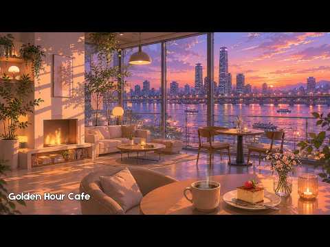 Han River Sunset Café ☕️ Chill Lofi Beats for Study, Relax & Focus (2 Hours)
