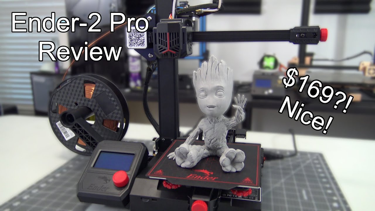 Can a $169 3D printer be Good? - Ender-2 Pro Review