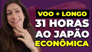 FOMOS ATÉ O JAPÃO com a QATAR AIRWAYS!  31 HORAS NA ECONÔMICA COM CONEXÃO EM DOHA - melhor do mundo?