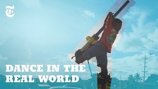 Moko Jumbie On 9-Foot Stilts and JB-style Skating Dance in the Real World