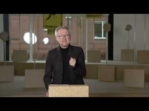 Lecture THE COLONISATION OF THE FUTURE by David Van Reybrouck at Framer Framed