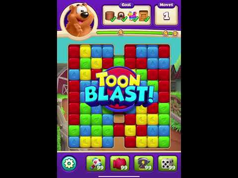 TOON BLAST Levels 3509 - 3515 [No Boosters]