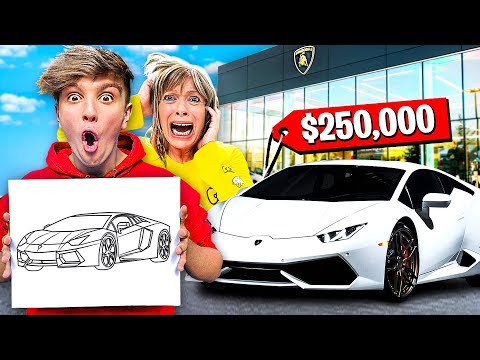 Whatever You Draw, I'll Buy It - Challenge Video