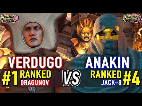 T8 🔥 VERDUGO (#1 Ranked Dragunov) vs ANAKIN (#4 Ranked Jack-8) 🔥 Tekken 8 High Level Gameplay