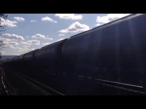 DB Schenker class 60 011 @ Brockhampton Foot Crossing 18/02/2016