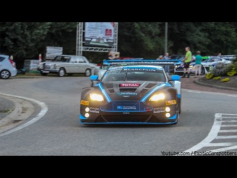 24h of Spa-Francorchamps Parade 2014 - LOUD Accelerations on Public Roads
