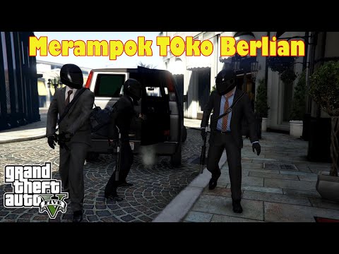 The Police Chased the Diamond Shop Robbery! GTA 5 Story Mode #8