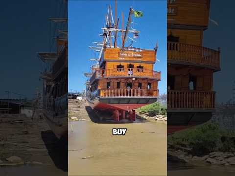 How Indonesians are making boats from wood ? #shorts